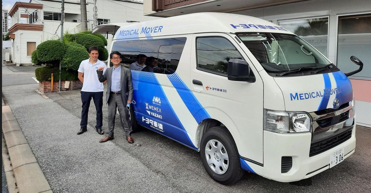 🚑 En Route | AMA and Toyota Auto Body Co., Ltd. guarantee medical services everywhere with Medical Mover Demo Vehicle 

Together, we're shaping a healthier, more connected world! 🌐🩺 

Read our latest Press Release 👉 hubs.la/Q0215zZl0