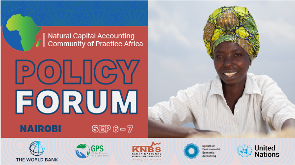 WBG_Environment's tweet photo. Join #GPS_WorldBank and @UNStats on September 6-7, 2023 in Nairobi, Kenya, for #NCAForumAfrica. Learn how #NaturalCapital accounting can inform policies for development, climate change, &amp; nature protection. https://t.co/y71rHN4sJC https://t.co/waIIPlKjNL