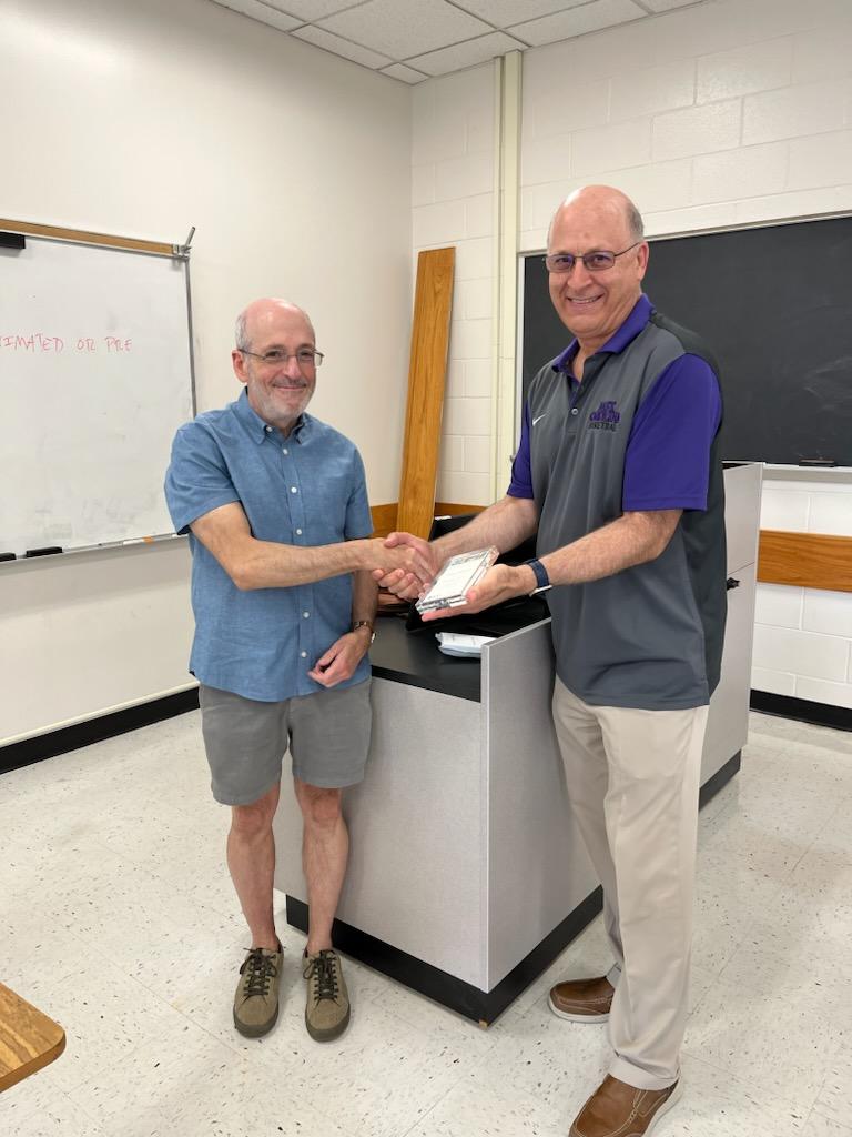 Congratulations to Dr. Rothman on completing his 30th year at ECU!