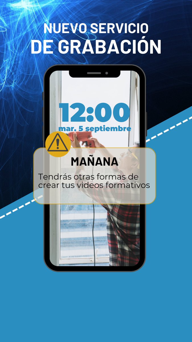 HiVIP_VP's tweet image. MAÑANA tenemos algo importante que contarte para tus videos formativos...¡Pon tu recordatorio!
#videosformativos #tecnología #audiovisual #disruptiva #formacion #video #hivip