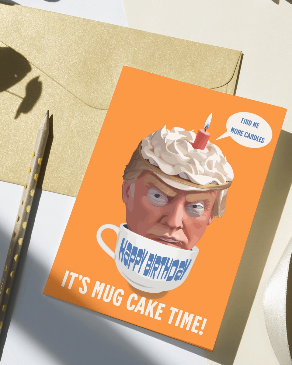 thortful.com/creator/bubble… Got a few cards on Thortful with #bubblepopdesign #mugshotday #mug #mugshot #cakeinamug #cake #birthday #thortfulcards #TrumpMugShot #HappyBirthday #funnycard #orangerouge #mugcake #baking #Candles #elections