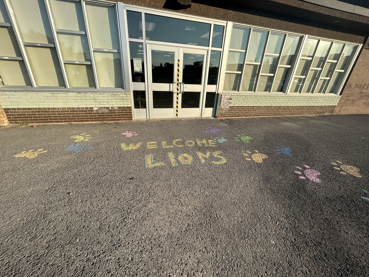 Happy first day of school, Lions!