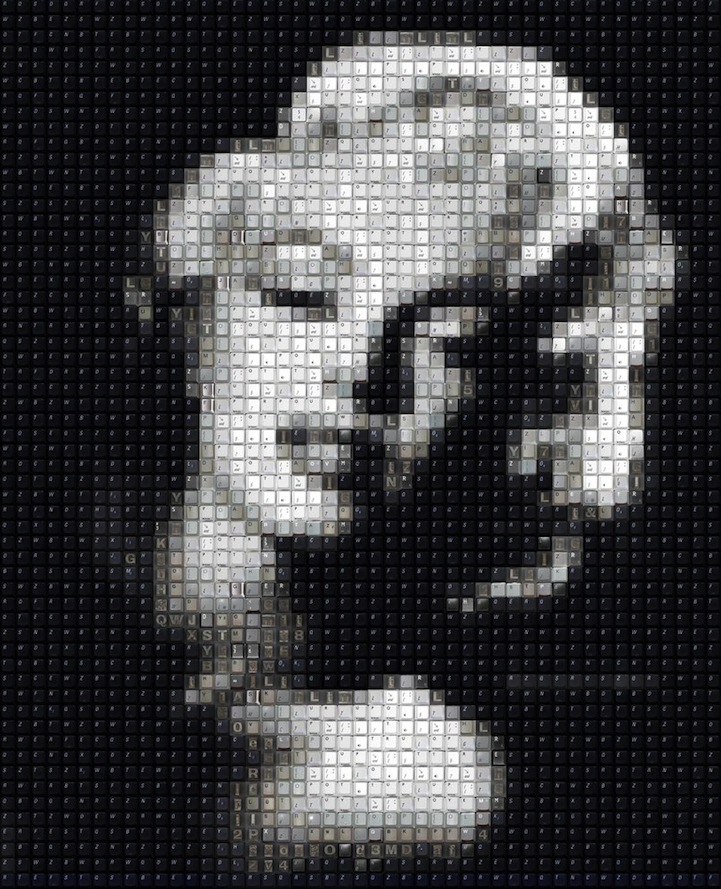 GreenHemUSA's tweet image. Remarkable Pixelated Portraits Made of Computer Keys by Australian artist Guy Whitby, aka WorkByKnight (WBK) ⌨️

Tangram Media Inc.  
☎️ (877) 426-8880  
🌎 tangrammedia.com  
#tangrammedia #tangrammedianc #webdesign #webdevelopment #MarilynMonroe @TangramMedia