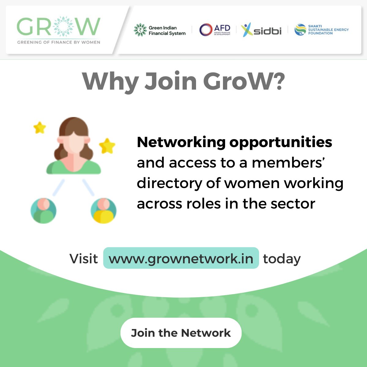 Join #GroWNetwork and Expand Your Professional Connections!    By becoming a member of GroW, you gain access to exclusive networking opportunities, providing a gateway to valuable connections and potential collaborations.  Join the network today: bit.ly/GroWWithUs