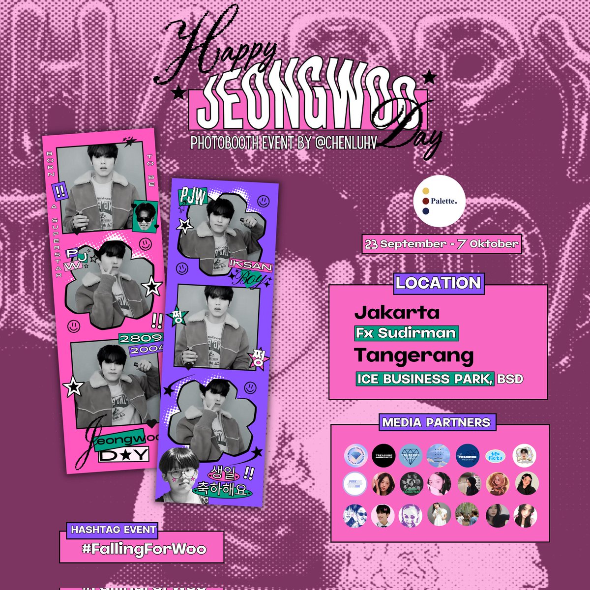 washashira's tweet photo. ʚ♡ HAPPY JEONGWOO DAY! ♡ɞ
park jeongwoo photobooth event by @chenluhv

🗓️ : 23, 24 september - 7 oktober 2023
📍: all pictple, snaplab &amp; https://t.co/2hochlo3Wf booth

kindly tag @chenluhv and use the hashtag #FallingForWoo if you use this frame ♡! https://t.co/jA6fAAzZ33