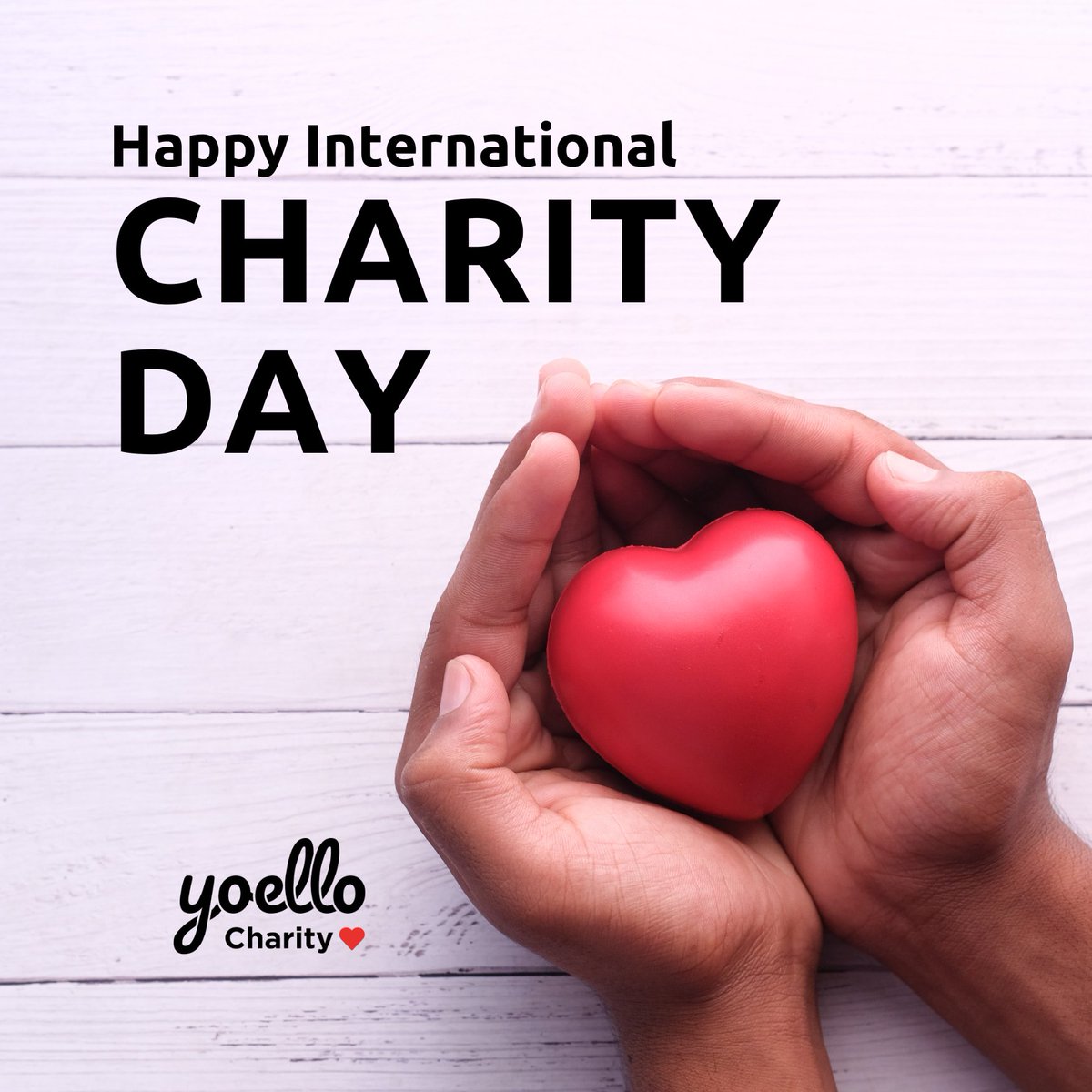 We wanted to say happy international charity day to our charity partners and followers! 💛 

We also want to say a big thank you to all of our charity partners for the fantastic work they do in the community and beyond. 🌎 

#yoellocharity #internationalcharityday