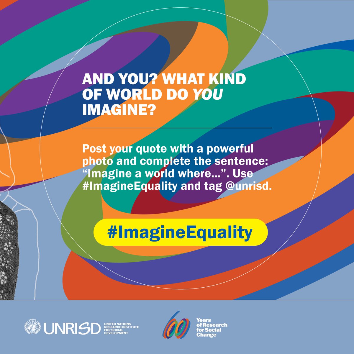 Imagine a world where #ClimateJustice is not just an aspiration but a reality, shaping a greener, fairer, and more sustainable planet for all. Join the #ImagineEquality campaign to support @UNRISD & shape a better tomorrow: unrisd.org/en/activities/…