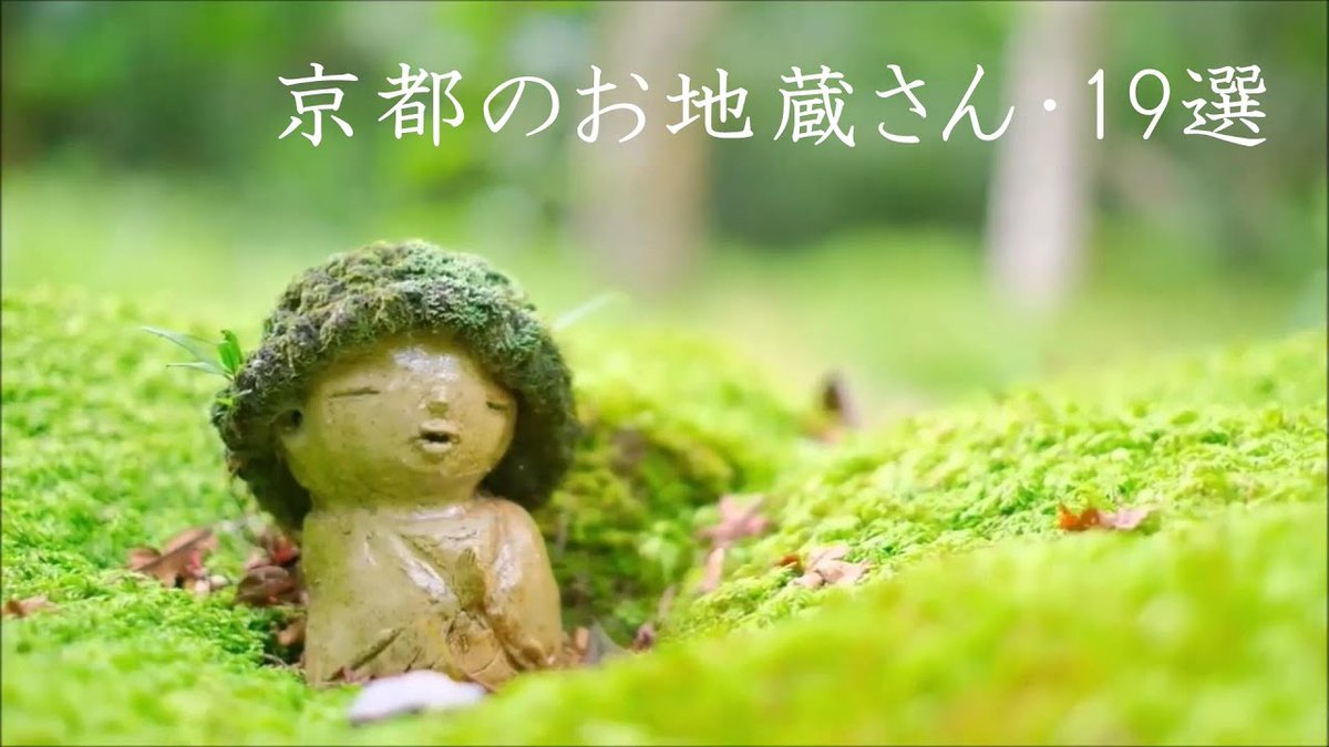 【19 Cute Jizo in Kyoto】
"Some are Instagram-worthy, some are soothing to look at, and some are beneficial if you stroke them."
 [Selected Videos 2013]
#地蔵

《Video (15:09)》youtu.be/5RSyzkNPMFI?si…