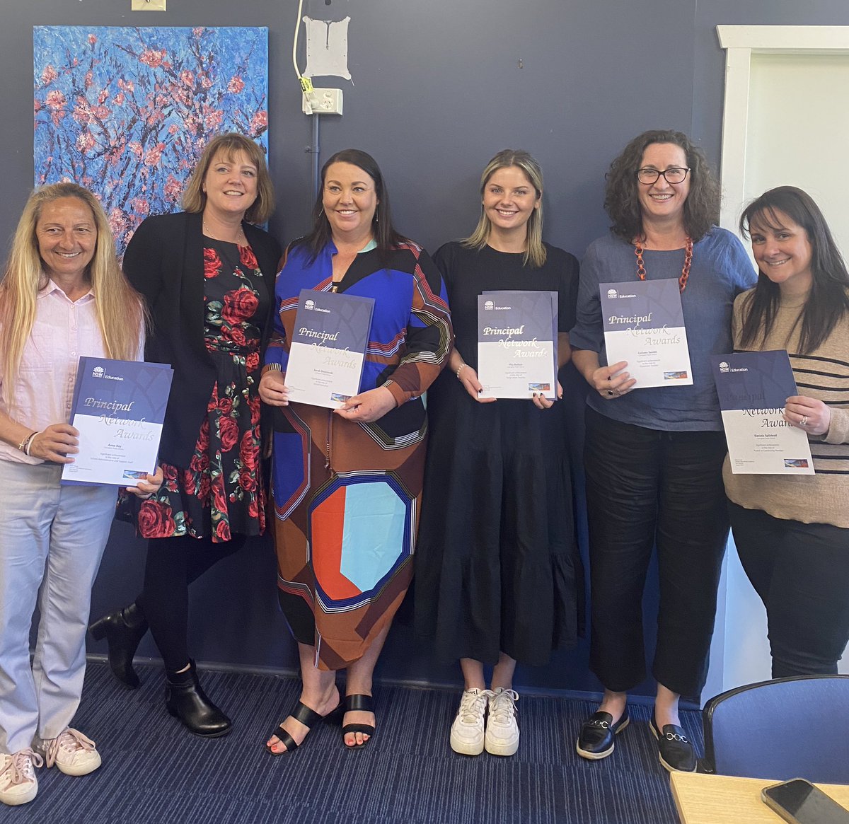 Congrats to these fabulous recipients of the Principal Network Awards! The kids at Caringbah PS are in very good hands! #caringbahps #lovewhereyoulearn