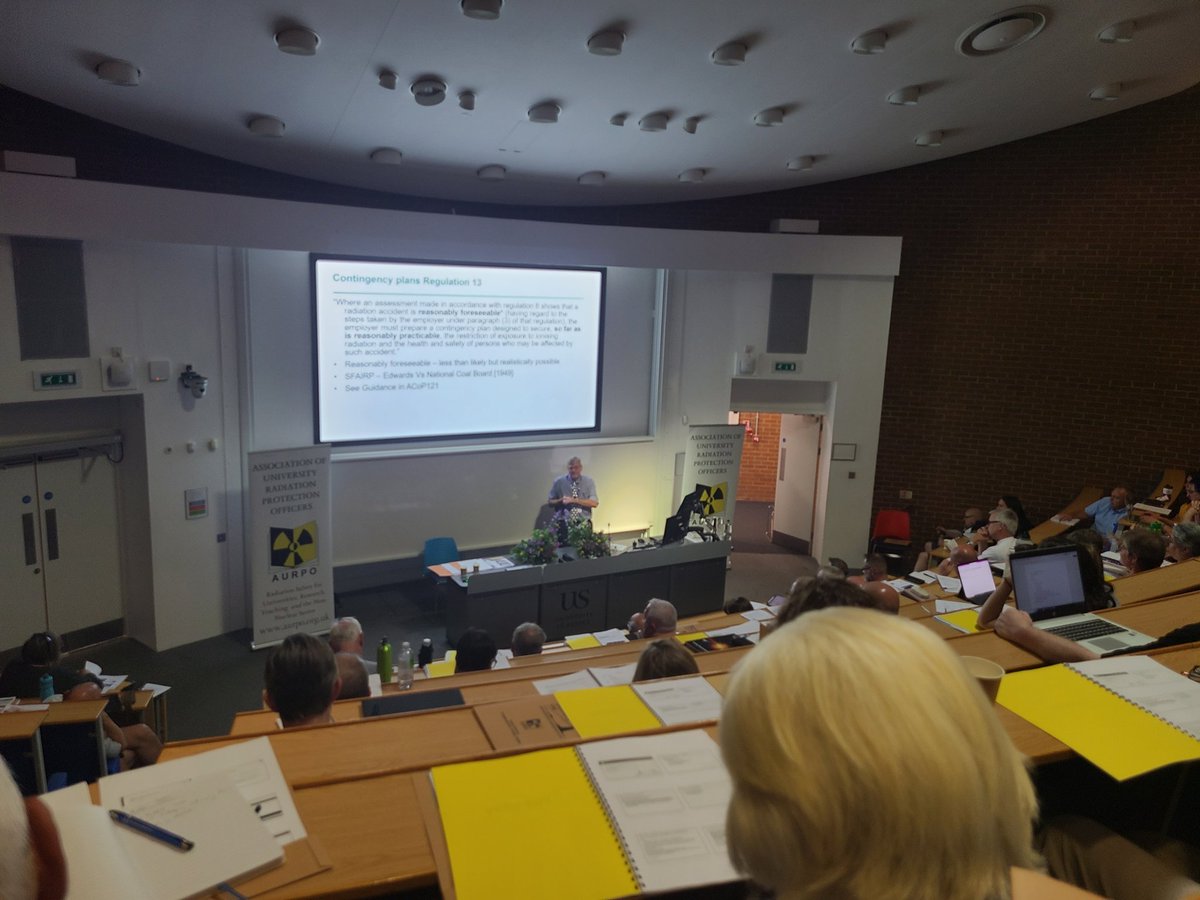 AURPO (@aurpo_uk) on Twitter photo Brilliant opening talk of #Aurpo2023 by Richard Stoddart from <a href="/The_ONR/">Office for Nuclear Regulation</a> focused on Transport Contingency and Emergency Plans
#RadiationProtection #CPD Brilliant opening talk of #Aurpo2023 by Richard Stoddart from <a href="/The_ONR/">Office for Nuclear Regulation</a> focused on Transport Contingency and Emergency Plans
#RadiationProtection #CPD