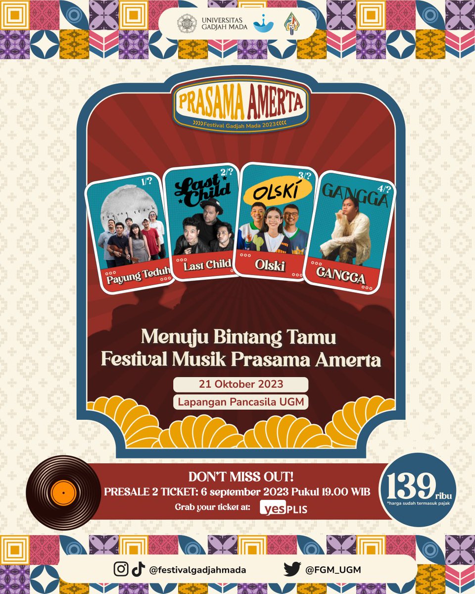 Festival Gadjah Mada tweet media