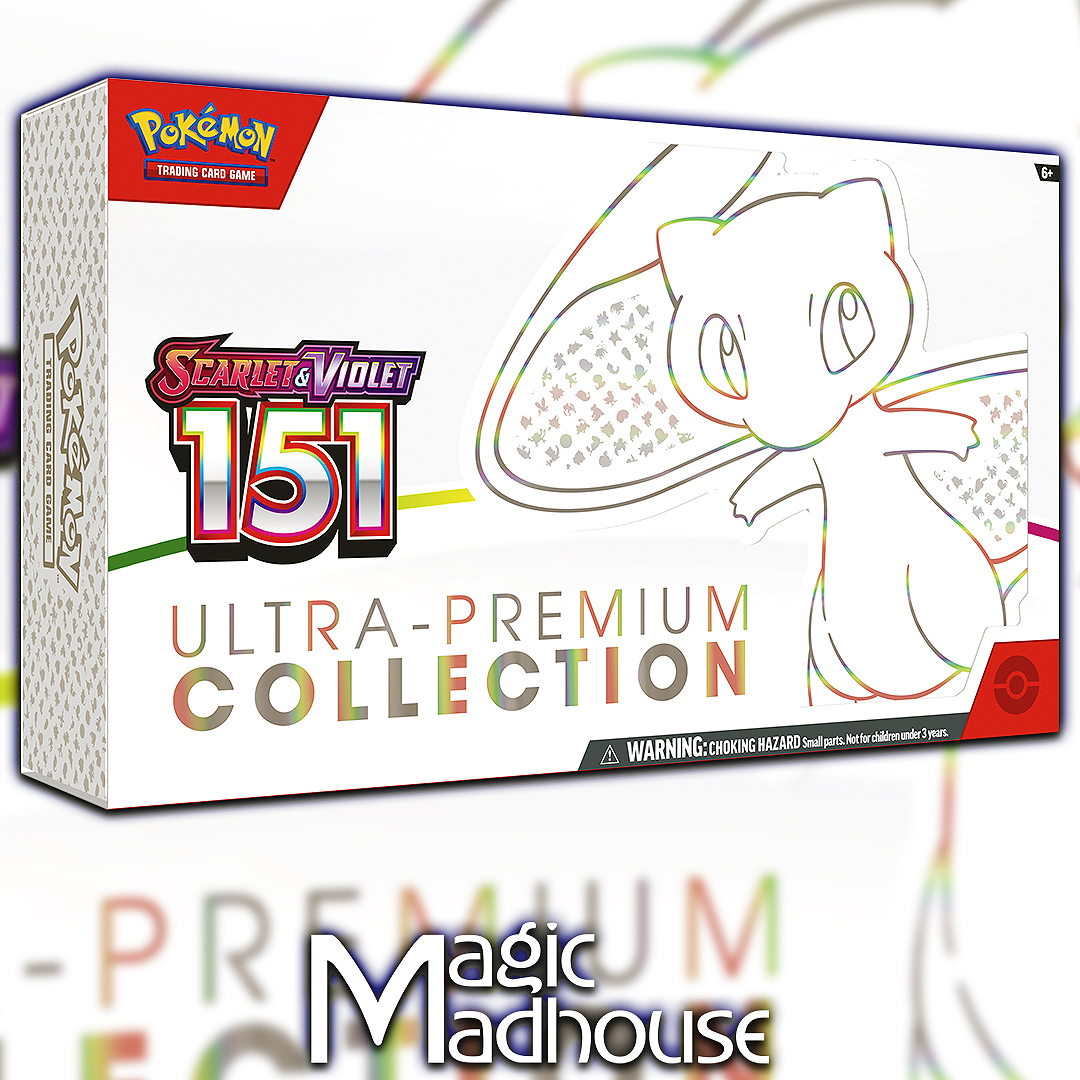 POKEMON 151 MEW UPC GIVEAWAY! How To Enter: . Repost this post . Follow @MagicMadhouse Winner will be drawn on the 4th October More ways to enter/gain more entries below 👇🏼