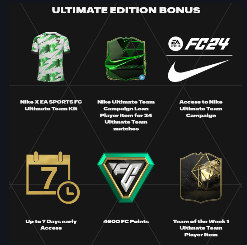 Wir verlosen gemeinsam für euch eine EA FC 24 ULTIMATE EDITION um euch bestmöglich den Start zu erleichtern! ✨

+ Zusätzlich einen Trading Discord Free Spot für 1. Monat 👀

Teilnahme: 

▪️ Folge <a href="/DaredevilEA/">Daredevil</a> <a href="/SwepixTv/">SwepixTV</a> <a href="/MM___TV89/">MM___TV</a> <a href="/itsjulez93/">Julian</a> 
▪️ Beitrag Reposten

Viel Glück 🍀♥️