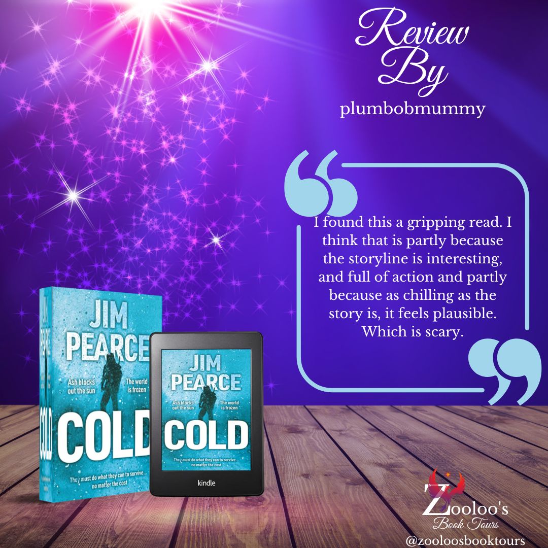 ZooloosBT's tweet photo. Today on the #booktour for #Cold we saw a great review by @alicedixon1993 

See a snippet below and you can read the full review here ➡ https://t.co/83fRjDsLKI

@JimPearceAuthor @BookGuild
#ZooloosBookTours https://t.co/v2ohMRACB1