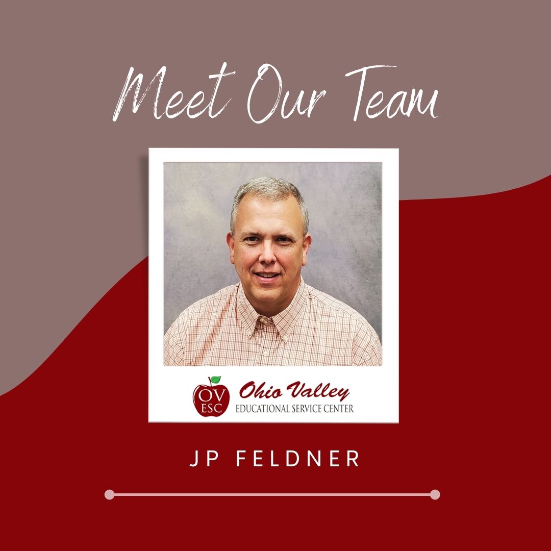 OhioValleyESC's tweet photo. JP Feldner brings 31 years of experience to the OVESC serving as the Director of Communications, Grant Obtainment, and Technology Application and Delivery. He enjoys family time, reading, golfing, walking, and listening to music. He used to be a DJ on the local radio station. https://t.co/Jq6RNSMVEl