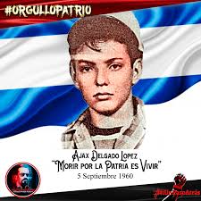 💥5 Septiembre 1960: En las cárceles de la Aviación, en Managua, por órdenes de la dictadura somocista, fue asesinado el Cro. Ajax Delgado, dirigente estudiantil y miembro de Juventud Patriótica Nicaragüense #PatriaBenditayLibre #AmoraNicaragua #UnidosEnVictorias @Atego16