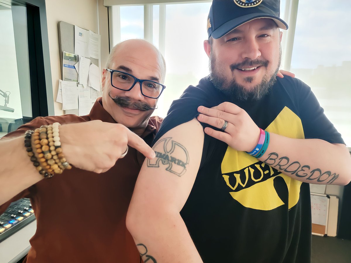 I LOVE IT📷   BOOM 📷

<a href="/DoreenTaylor/">Doreen Taylor</a>'s The Scene with Doreen sound engineer Matt Minarik is really a big fan of Wu-Tang. 📷

We talked about <a href="/WuTangOnHulu/">Wu-Tang: An American Saga</a> 2nd &amp; 3rd seasons being made in #NJFilm and all the wonderful locations. 📷