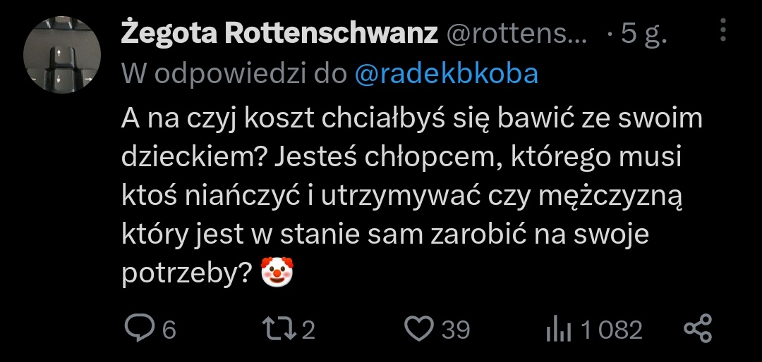 heretyczka_'s tweet photo. Mężczyzna, który chce wziąć urlop tacierzyński w oczach innych mężczyzn jak widać będzie prędzej wyśmiany niż wspierany. Skąd się wzięło przekonanie, że ojciec sobie nie poradzi z opieką nad własnym dzieckiem? Ojciec nie jest gorszym rodzicem od matki. 1/4 https://t.co/nGcHddbuS0