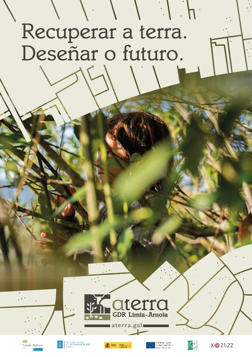 ConCelanova's tweet photo. "Aterra" é unha iniciativa do Grupo de Desenvolvemento Rural Limia Arnoia que ten como obxectivo recuperar terra abandonada ou en desuso. Conectamos persoas propietarias de terras con persoas demandantes de terra para o desenvolvemento ou ampliación do seu proxecto

 #aterra https://t.co/TZJM9EcSXi