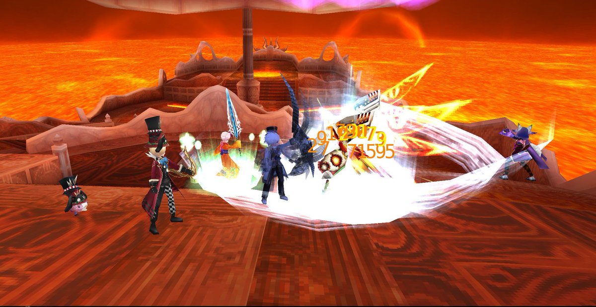 久しぶりにフランメル行ってきました〜(^^♪
愉快な仲間たちと〜お茶会(●´ω｀●)
#イルーナ戦記