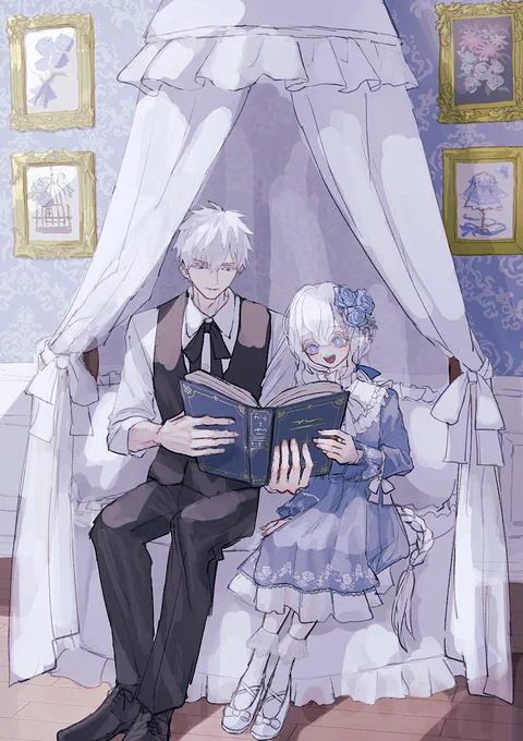 #私の作品知ってもらえたら幸せの極みアンティークと男女CPやコンビ!可愛いもかっこいいも好きです 