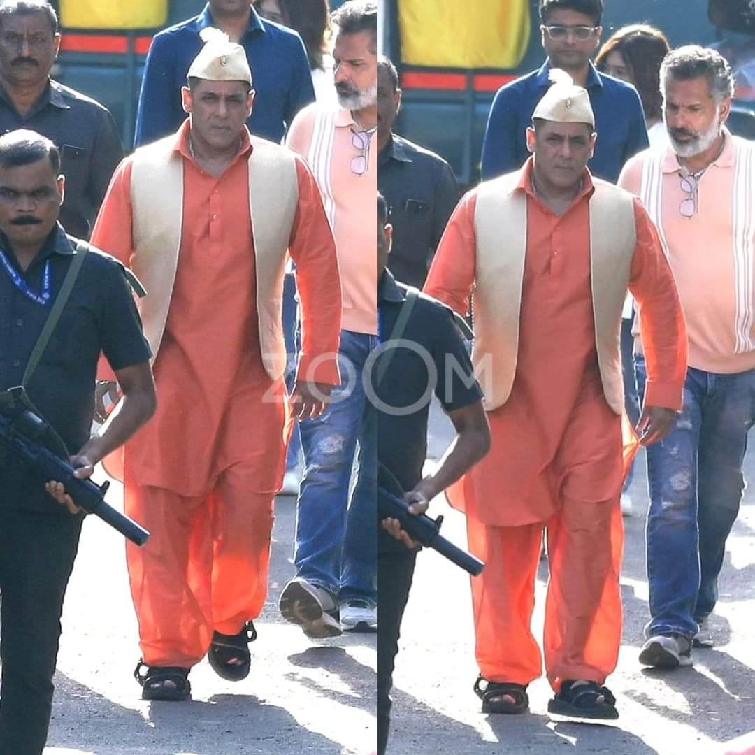 Exclusive! @beingsalmankhan captured sporting a new look in the city. The look that he is carrying is for his upcoming project. 

#zoomtv #zoompapz #salmankhan #salmankhanfilms