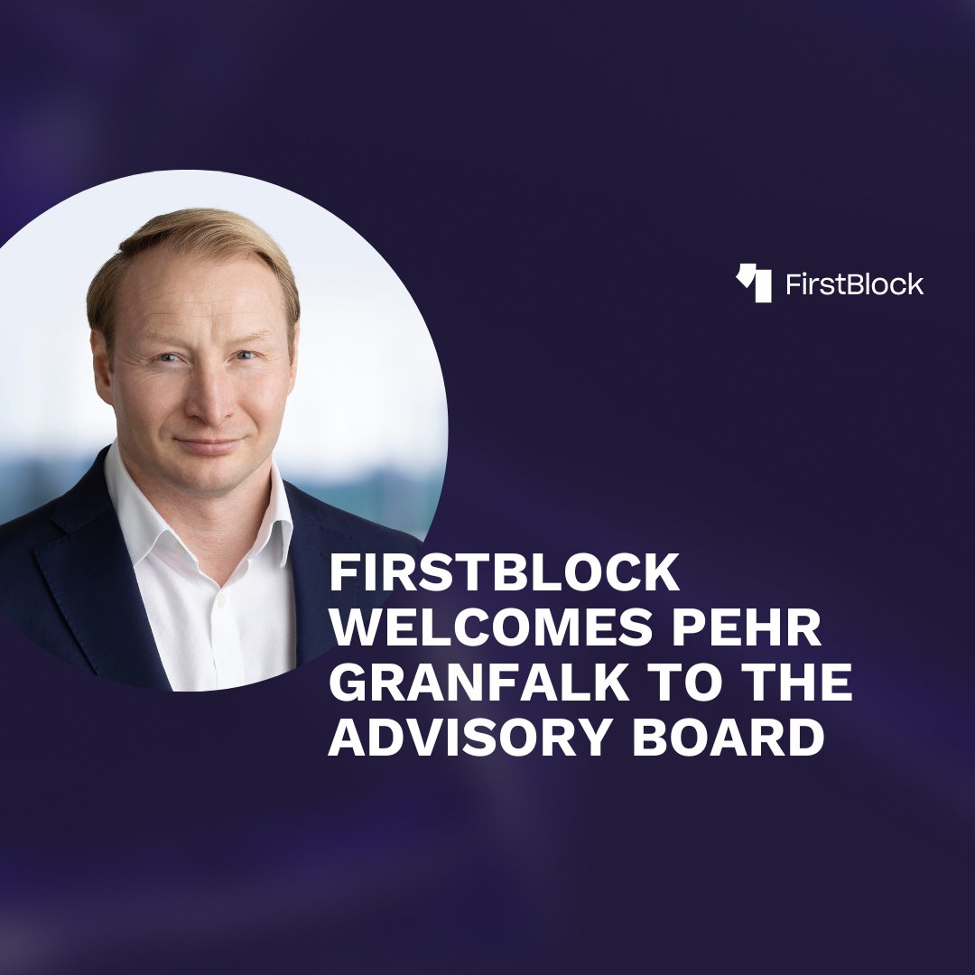 🌟 Exciting News! Pehr Granfalk, former Solna Mayor, joins FirstBlock Advisory Board. His expertise will drive us to new heights in blockchain innovation. Don't miss this journey! 🚀
Read more: medium.com/@_FirstBlock/p… 
#AdvisoryBoard #BoardMember #Web3 #Blockchain #FirstBlock