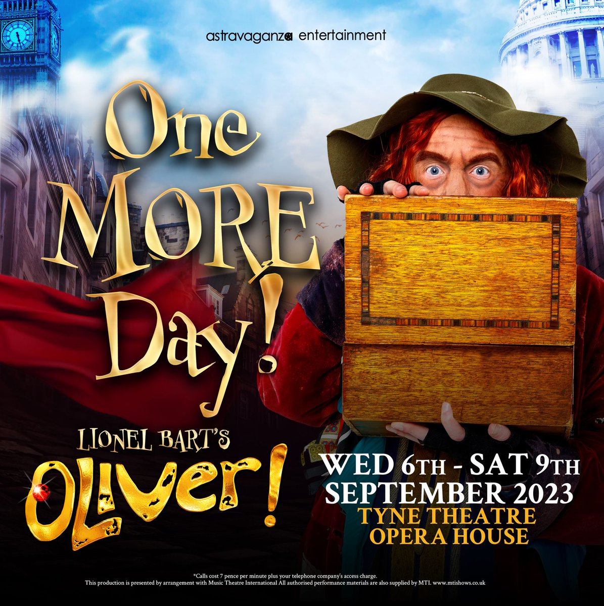 🚨 TOMORROW IS THE DAY!! 🚨

Doors open at 6:15pm, meaning you have plenty of time to grab your popcorn 🍿 and be seated by 6:45pm 🎪 for our 7:15pm show start 🎭.
 can't wait to see you there! Don't want to miss out? There is still time to join us 👉 bit.ly/Oliver-BookNow