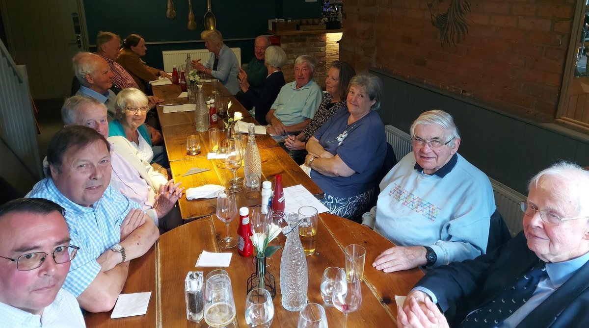 Old Bloxhamist (@oldbloxhamist) on Twitter photo A few days ago, a few former members of <a href="/BloxhamSchool/">Bloxham School</a> staff met for their annual lunch at The Red Lion. A fantastic afternoon was had by all with much reminiscing and laughter.
With special thanks to <a href="/bloxbatts/">Simon Batten</a> for the photo. A few days ago, a few former members of <a href="/BloxhamSchool/">Bloxham School</a> staff met for their annual lunch at The Red Lion. A fantastic afternoon was had by all with much reminiscing and laughter.
With special thanks to <a href="/bloxbatts/">Simon Batten</a> for the photo.
