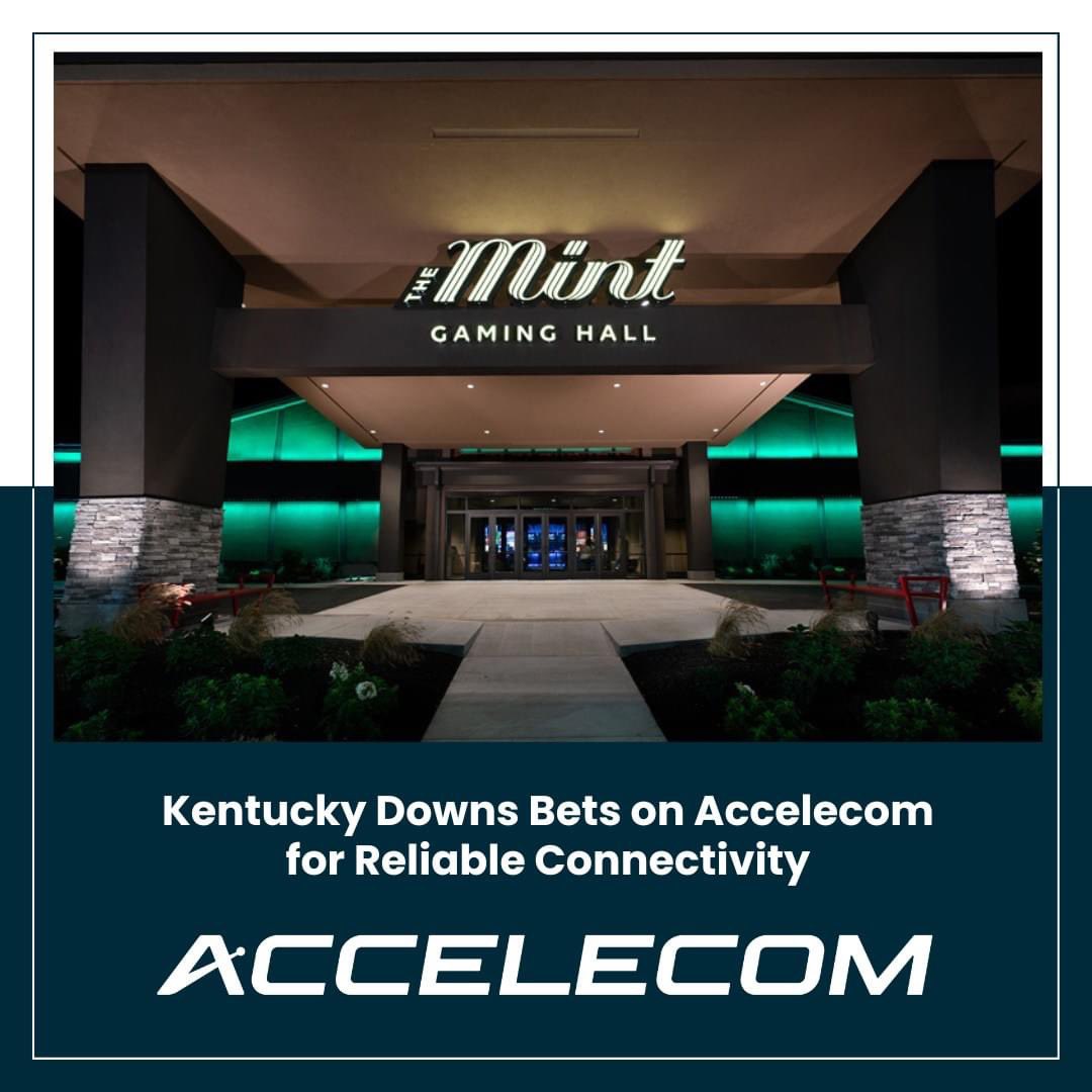 Kentucky Downs Bets on Accelecom for Reliable Connectivity 🎰

The Mint Gaming Hall at Kentucky Downs in Franklin, Kentucky, along with its locations in Bowling Green and Williamsburg, are seeing a surge in visitors seeking a variety of entertainment options 🌟 <a href="/mintgaminghall/">The Mint Gaming Hall</a>