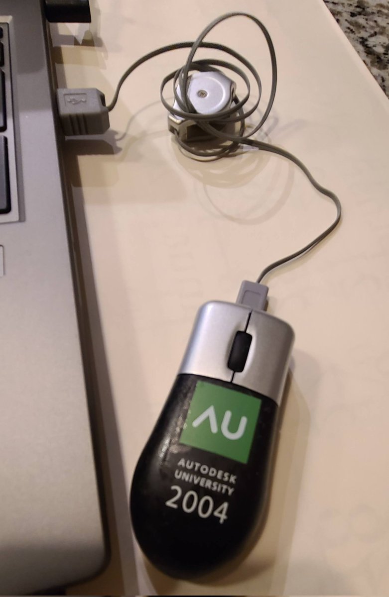 cadpanacea's tweet photo. #AU2023 #AU2004 Twentieth AU. Coming soon. Yes, it still works.
#autodesku #autodeskuniversity
#autodesk #LasVegas https://t.co/JPej8HIRwx