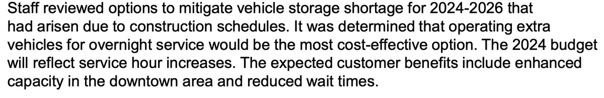 GraphicMatt's tweet photo. Per TTC CEO Rick Learyโs latest report, the TTC has a shortage of space to store its growing streetcar fleet so theyโve decided toโฆ just keep more streetcars in service overnight in lieu of parking them in a yard somewhere. Radical thinking. https://t.co/cGI9JswG2V https://t.co/Kgk62E5cs4