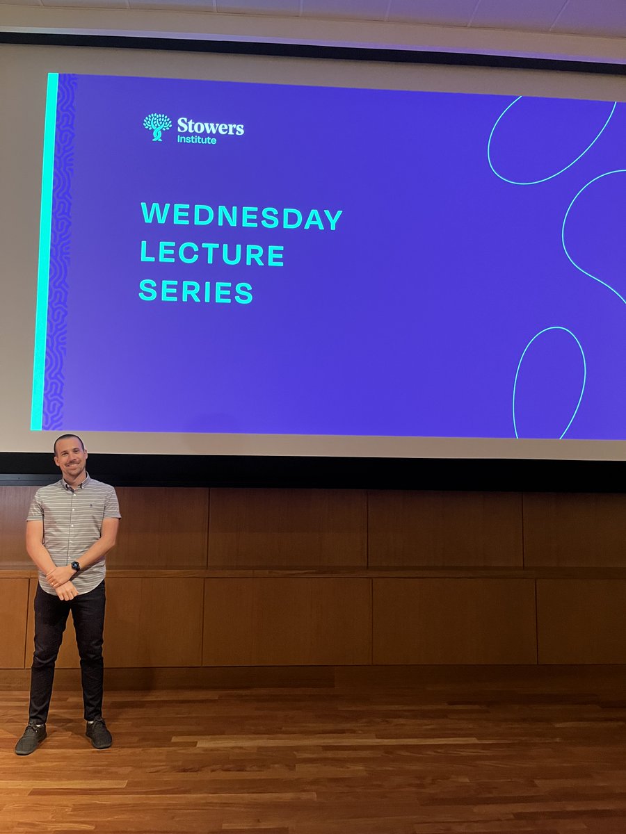 A fantastic #WednesdayLectureSeries, on a Tuesday! Thank you to <a href="/tylernstarr/">Tyler Starr</a>, from <a href="/UofUBiochem/">U of Utah Dept of Biochemistry</a>, for joining us for a presentation titled "Molecular evolution of SARS-CoV-2 and related bat coronaviruses". Hosted by <a href="/StowersGrad/">Stowers Grad School</a>!