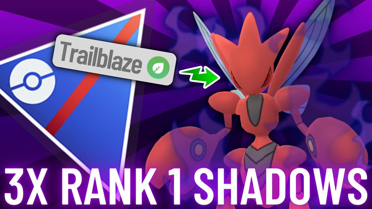 CallumToast's tweet image. NEWLY BUFFED TRIPLE RANK 1 SHADOW TEAM RUNS RIOT IN THE GREAT LEAGUE! Check out the video here: youtu.be/NfGcCFlB7Dc

#PokemonGO #GOBattleLeague