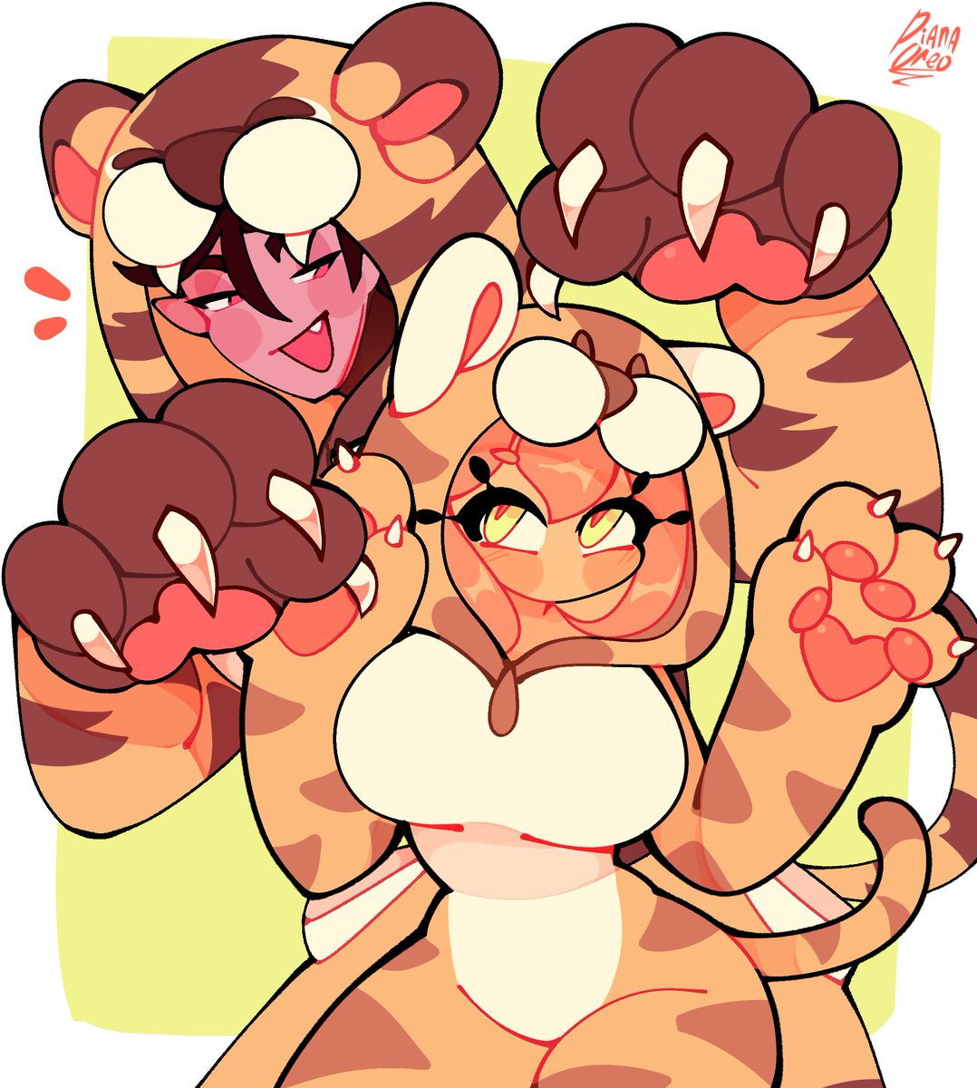 Cute tigers 🐯