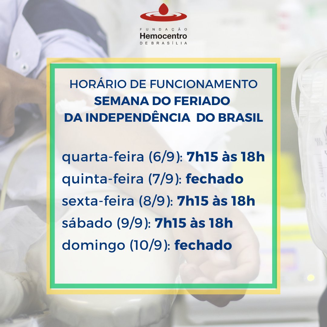 Hemocentro de Brasília tweet media