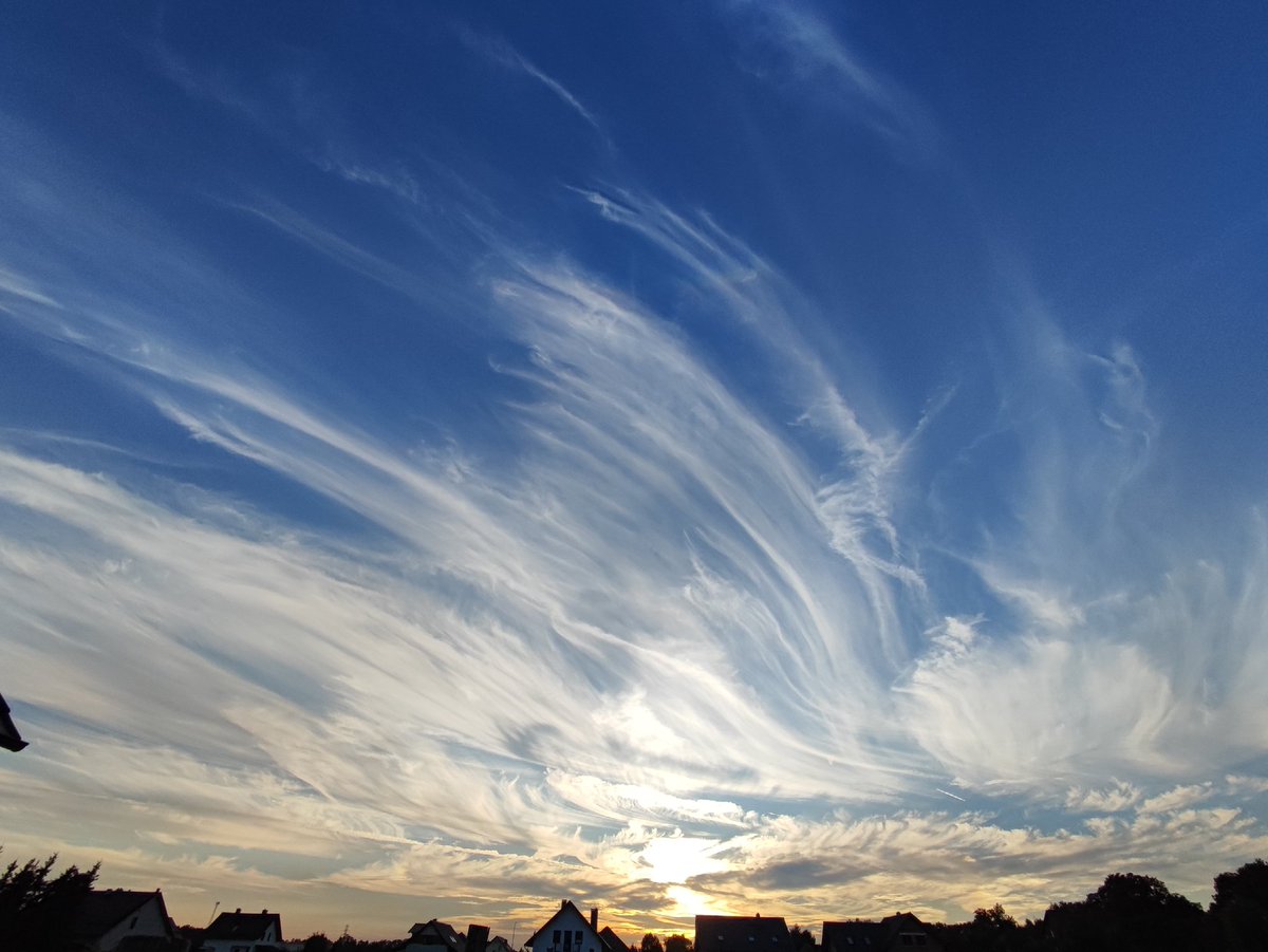 Malowane niebo w okolicy Opola