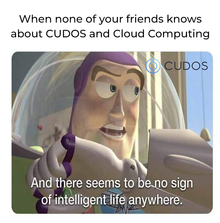 Dizzzyyy17's tweet photo. Indeed 😎 There is no life 🍃 when you don't know about @CUDOS_ and #CloudComputing ☁️🚀🖥️

🌐Know more about #CUDOS: https://t.co/IkA4LVNuFH

#meme #CUDOSBlockchain #Compute #blockchain #crypto https://t.co/7xeiir16JY
