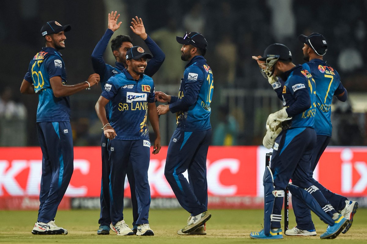 ICC's tweet photo. We had a game for the ages in #AsiaCup2023 🇦🇫🇱🇰 https://t.co/jPrgvOIeex