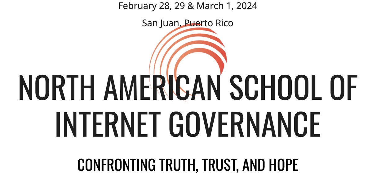 Registration is now open for #NASIG2024 in San Juan! Reserve your free spot today for this premier event, focused on Trust, Truth, and Hope in Internet Governance.
nasig.school