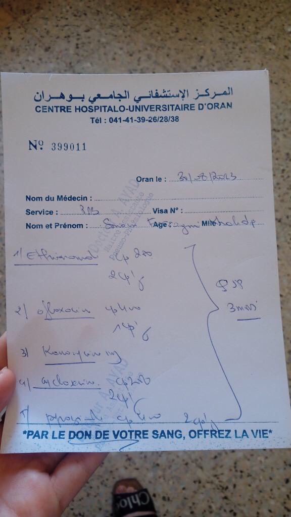 J’ai besoin de trouver ces medocs ici sur alger ou à l’étranger ou n’importe où pour une jeune fille de 20 ans qui est entre la vie et la mort, son cas est très grave et sa vie depend de ces médicaments, help please, Rt 🙌🏼🙌🏼