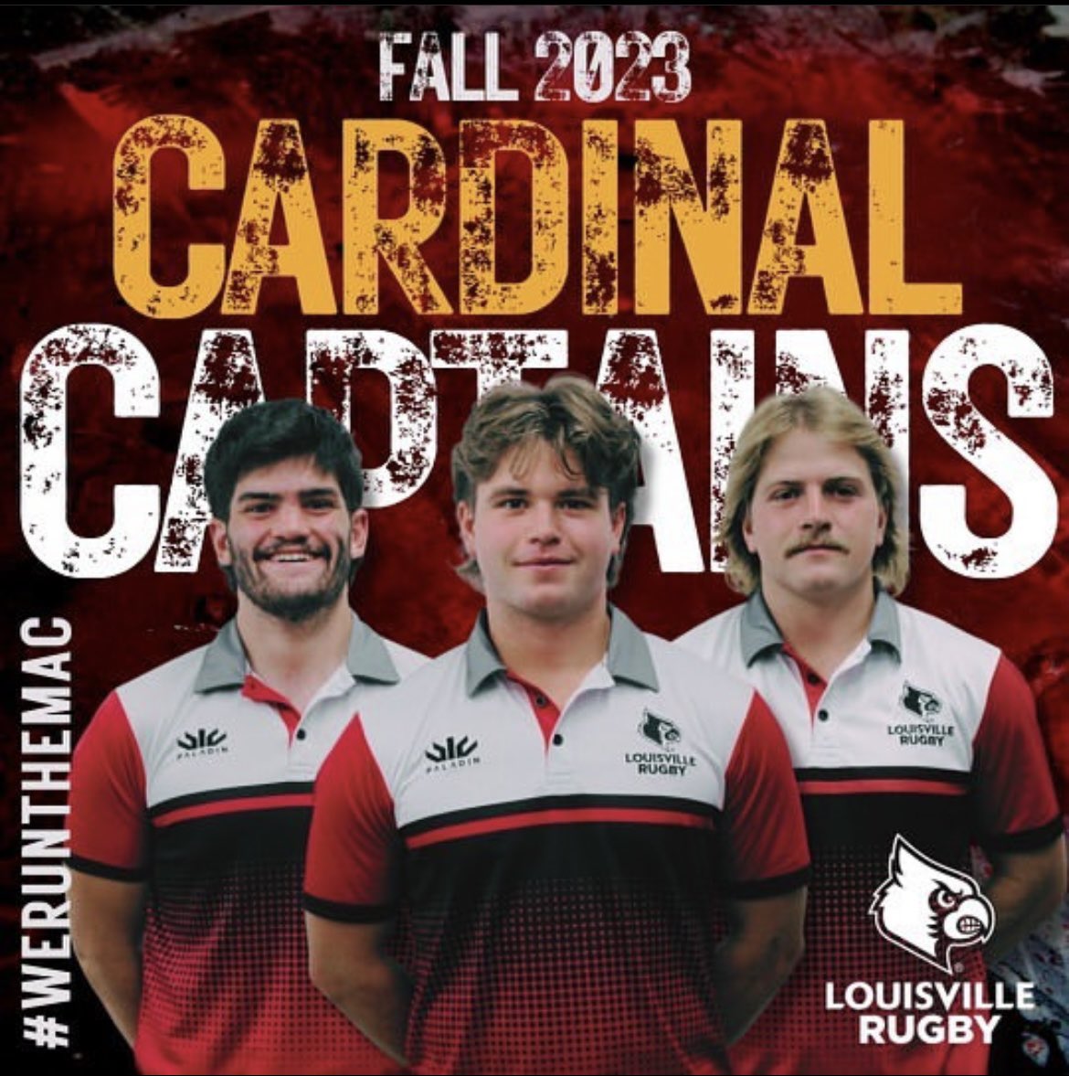 Your 2023 Team Captains! Congrats Aaron Stevenson,Chris Jensvold, and AJ Ayres! #RuntheMAC #GoCards