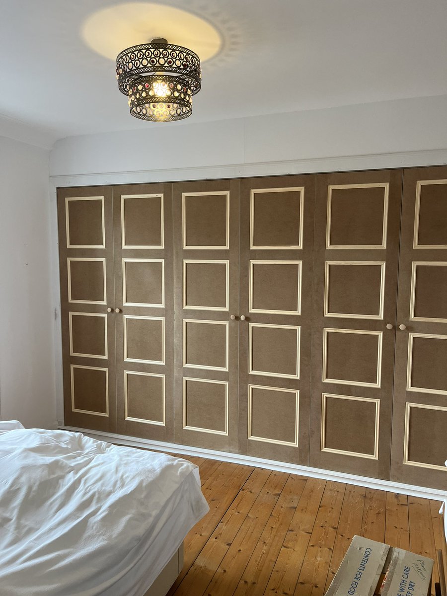 New fitted wardrobes in Haddington #eastlothian for a lovely returning customer, shaker doors to match existing window shutters , 
All ready for her decorator 

#fittedwardrobes #fittedfurniture #bespoke #homeinteriors #storagesolutions #HomeImprovement #edinburgh