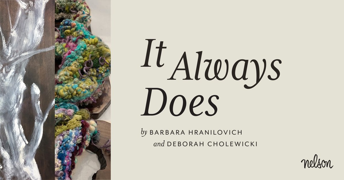 Our new exhibition, It Always Does by Barbara Hranilovich &amp; Deborah Cholewick, is now open! For their exhibition, Barbara and Deborah explore themes of life, nature, and togetherness. Join us Thurs. Sep. 14th, 5-7pm for the opening reception of this exhibit!