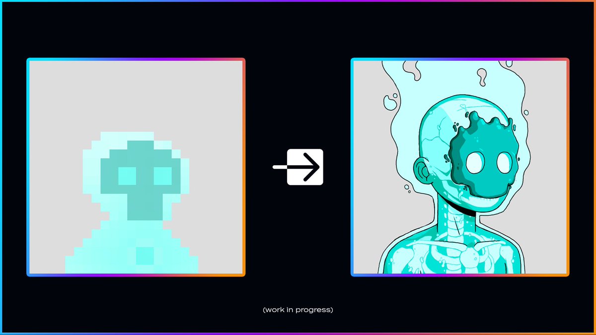 From Pixels to Masterpiece. Get ready to level up 🟦🟪🟧