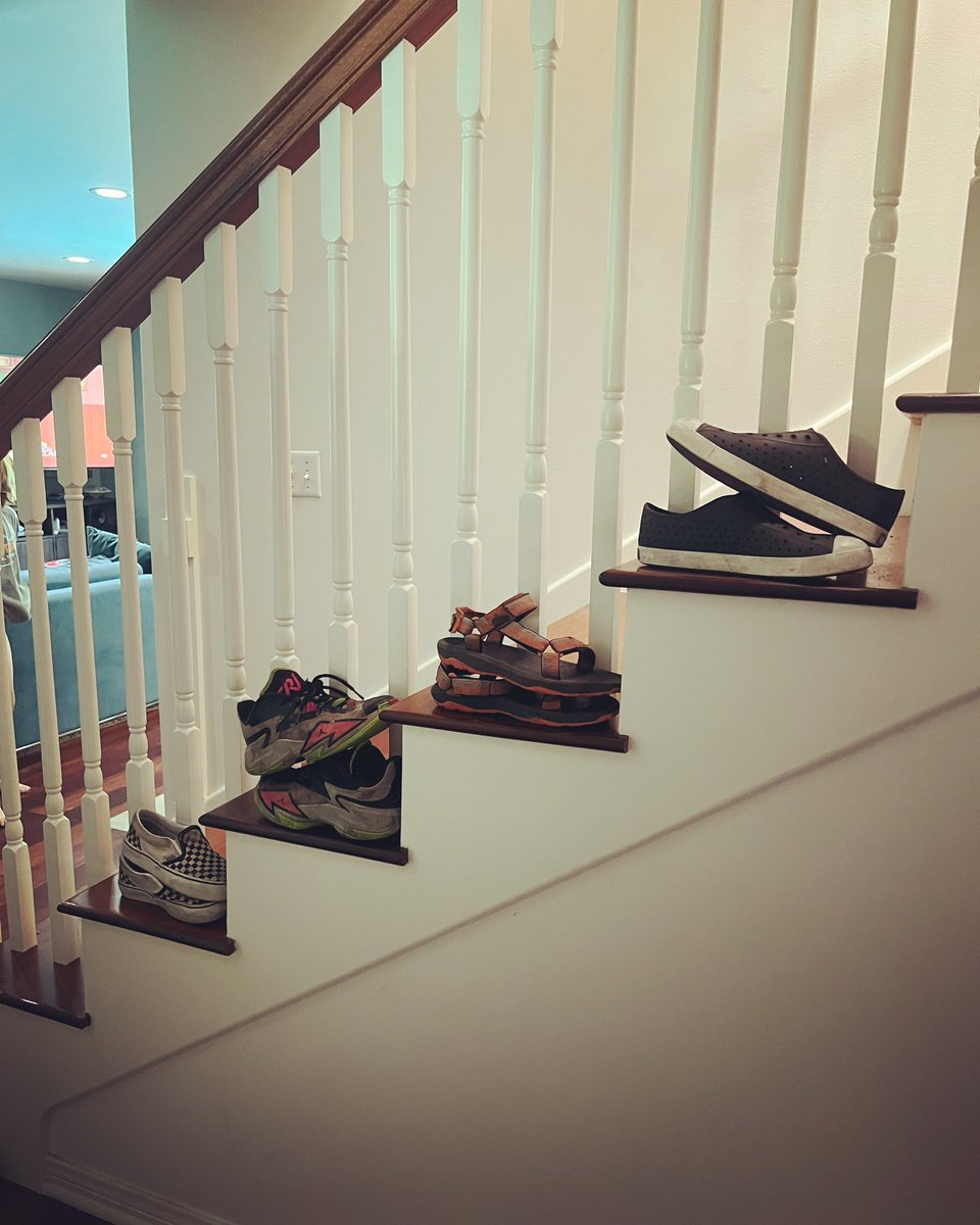 Perfect place to store shoes. No notes.