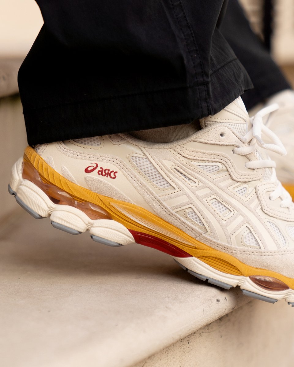 Footpatrol_ldn's tweet photo. Taking inspiration from heritage and modern performance running styles, The ASICS Gel-Nyc latest iteration arrives in 'Cream Oatmeal' now available to shop online here:
https://t.co/U9NvSQwAYp
 
#Footpatrol #TEAMFP #ASICS #asicsgel #asicsaddict https://t.co/4uyjQHOapi
