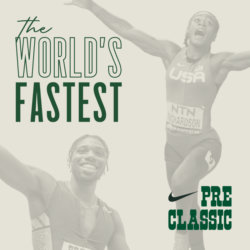 nikepreclassic's tweet photo. 🎟️ $25 TICKETS FOR 25 HOURS ONLY ‼️

To celebrate the world’s fastest athletes coming to the 2023 Pre Classic, all tickets for Saturday, September 16 are just $25 🔥

Don’t miss out on witnessing your 100-meter World Champions compete for the Wanda @Diamond_League titles 💎