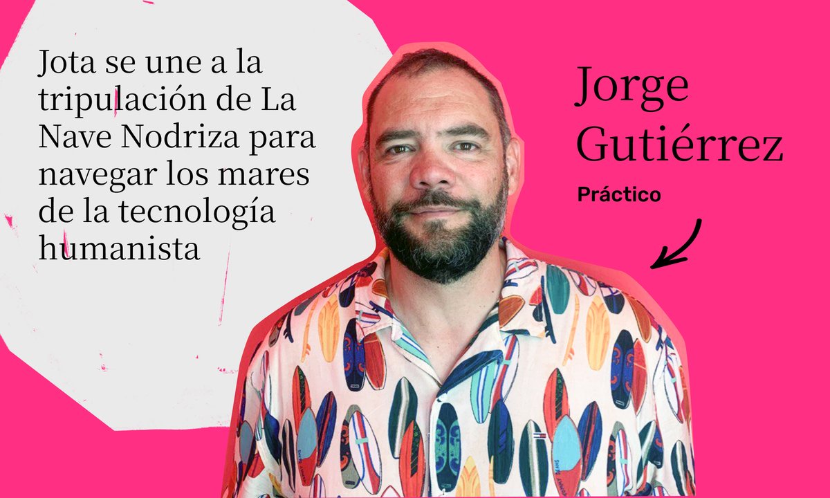 Es una suerte poder contar con una nueva persona en la tripulación de La Nave Nodriza, alguien que  comprende como nadie qué hace falta para llevar adelante una misión empresarial en el mundo de la tecnología. 🚣‍♀️¡Bienvenido a La Nave, Jota!
lanavenodriza.com/equipo-docente…