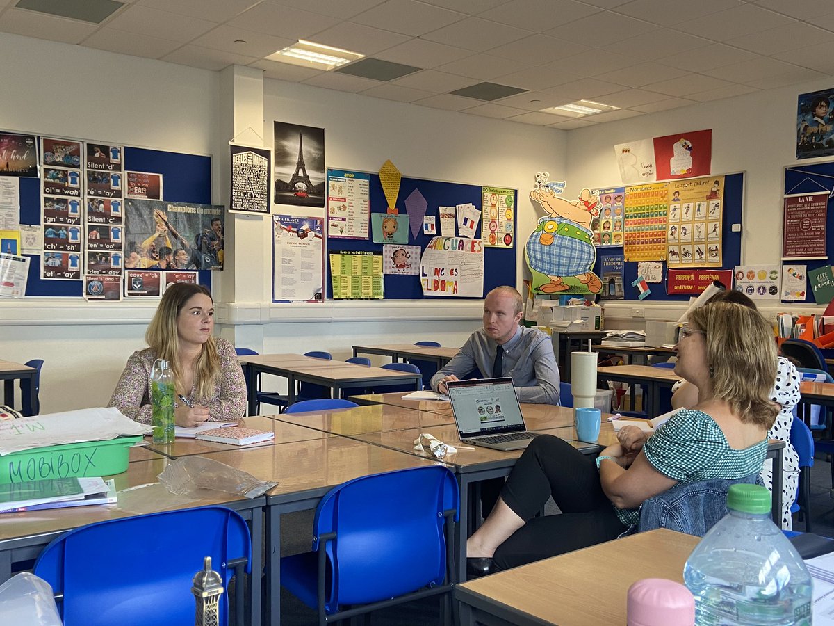 KHSmodlangs's tweet photo. Thank you to @SheenaSCILT from @scottishcilt for coming to KHS to discuss great things about languages!! It was really motivating and we now have lots of brilliant ideas! #LanguagesMatter #Fun #Letsgetplanning https://t.co/G2aN6dPRuc
